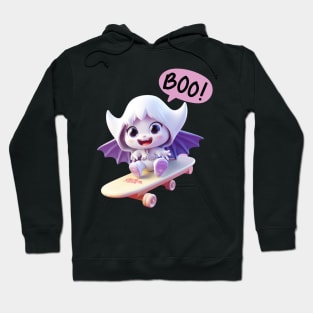 baby vampire skateboarding Hoodie